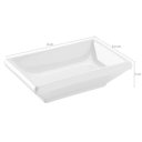 Ver imagem 3 de Kit 48 Molheiras Melamina Brancas 25ml Restaurante Pote de Molho Shoyu para Sushi