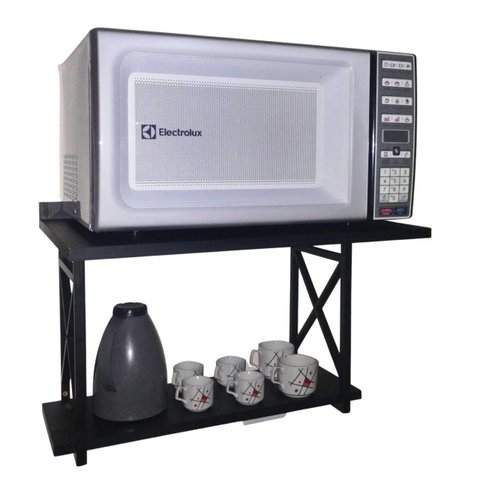 Prateleira para micro-ondas estilo Industrial Ômega Suporte
