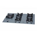 Ver imagem 1 de Fogão Cooktop Fischer 5q Tc Infinity Duo Blaze Gás Mesa Vidro Eiger Bivolt
