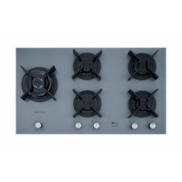 Fogão Cooktop Fischer 5q Tc Infinity Duo Blaze Gás Mesa Vidro Eiger Bivolt - 2