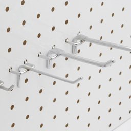 Kit 15 Ganchos Zincado 20 Cm para Painel Perfurado - 1