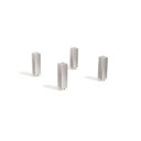 Ver imagem 1 de Módulo Cozinha Kappesberg Maxxi Kit C/ 4 Pés Pvc Pe4 Cromado Cromada-kappesberg