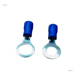 Kit Terminal Olhal Pré-isolado Azul 1,5-2,5mm M8+m10c/100pçs - 4