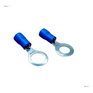 Kit Terminal Olhal Pré-isolado Azul 1,5-2,5mm M8+m10c/100pçs