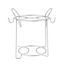 Suporte Organizador Porta Xícaras e Pires Aço Cromado Prime - Araminas - 3