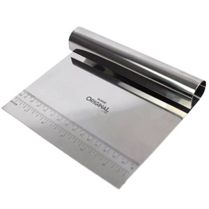 Espatula e Raspador para Massas e Bolos - Cortador de Cozinha Original em Inox - Panami