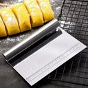 Ver imagem 6 de Espatula e Raspador para Massas e Bolos - Cortador de Cozinha Original em Inox - Panami
