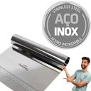 Ver imagem 4 de Espatula e Raspador para Massas e Bolos - Cortador de Cozinha Original em Inox - Panami