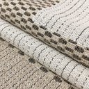 Ver imagem 5 de Tapete Sala Quarto Geométrico 3,00m X 2,00m Elegante Moderno Antiderrapante Luxo Decorativo Bege