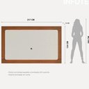 Ver imagem 6 de Painel para Tv até 75 Polegadas Oslo Off White e Canella 217cm