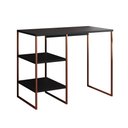 Ver imagem 2 de Aparador Barzinho Adega Industrial Bourbon 95cm em Aço para Sala Home Bar e Gourmet - Cobre/preto