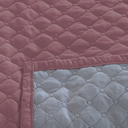 Ver imagem 2 de Kit 5 Pçs Peseira Cama Casal Queen Comfort Almofadas Cheias: Rosa