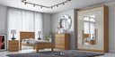 Ver imagem 2 de Guarda Roupa Casal Moderni New 4 Portas 3 Gavetas com Espelho Nh Rei de Casa Cumaru/Fendi