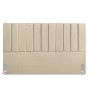 Ver imagem 1 de Cabeceira Estofada King Carla 195cm Linho Bege