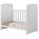 Ver imagem 3 de Guarda Roupa Flocos com Cômoda Life Berço Americano Carinho Branco Acetinado Colchão Americano Sleep