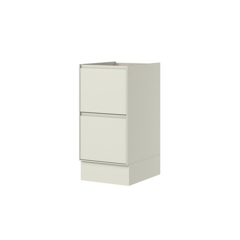 Balcão 02 Gavetas 40cm 100% Fineze C651 Fendi Ii - Henn