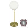 Abajur Luminária De Mesa Aro Jabuticaba Globo Orby Dourado - 3