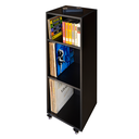 Ver imagem 2 de Estante para Disco Ld Vinil Retrô Preta