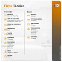 Ver imagem 3 de Cama Box Viúva Cinza + Colchão Ortopedico Espuma D33 Pillow Top Hanover One 128x188x59cm