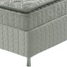 Cama Box Viúva Cinza + Colchão Ortopedico Espuma D33 Pillow Top Hanover One 128x188x59cm - 4