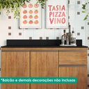 Ver imagem 2 de Tampo para Balcao 120 cm Austria Preto Rudk