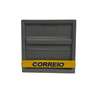 Caixa de Correio Caixinha Correspondência Portão Grade Horizontal:cinza - 1
