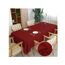 Ver imagem 1 de Toalha de Mesa 10 Lugares Retangular Rústico 3,00m Bordo