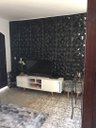 Ver imagem 5 de Kit 10 Placas Revestimento de Parede PVC 3d Alto Relevo Diamante Preto