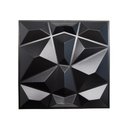 Ver imagem 2 de Kit 10 Placas Revestimento de Parede PVC 3d Alto Relevo Diamante Preto