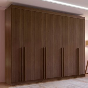 Guarda-Roupa Casal MDF 8 Portas Império