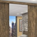 Ver mais imagens de Guarda-Roupa Casal 3 Portas com Espelho Porto Plus Espresso Móveis