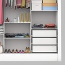 Ver imagem 7 de Guarda-Roupa Casal 3 Portas com Espelho Santiago Premium Espresso Móveis