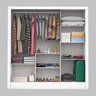 Guarda-Roupa Casal 3 Portas com Espelho Porto Premium Espresso Móveis - 2