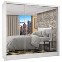 Ver imagem 3 de Guarda-Roupa Casal 3 Portas com Espelho Porto Premium Espresso Móveis