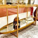 Ver imagem 2 de Aparador de Sala de Jantar Espelhado - Agnes - Móveis Montanhês