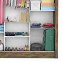 Ver imagem 4 de Guarda-Roupa Casal 3 Portas com Espelho Porto Premium Espresso Móveis