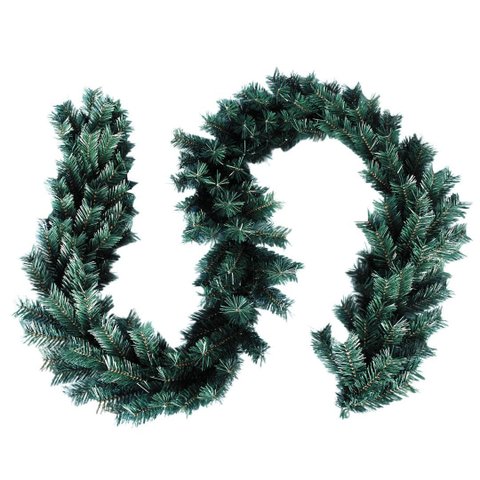 Festão Verde Aramado Prime 180 Galhos 2,7 Metros X 23cm - Master Christmas