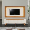 Ver imagem 1 de Painel Grecia e Rack Grecia com Led Tv 65":naturalle/off