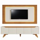 Ver imagem 3 de Painel Grecia e Rack Grecia com Led Tv 65":naturalle/off