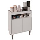 Ver imagem 1 de Balcão Buffet para Sala de Jantar Cozinha 2 Portas Lice M05 Branco - Inoviza