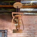 Ver imagem 6 de Luminária Lustre Pendente 1 Lampião 110/220 V