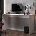 Ver imagem 1 de Escrivaninha Mesa Escritório Compact 135cm Branco