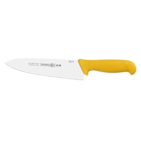Faca Cozinha 8 Profissional 20,3cm Amarela Mundial 5510-8