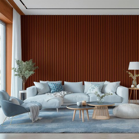 Revestimento Ripado Adesivo Flexível Rolo