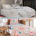 Ver imagem 4 de Conjunto de Lencol Solteiro Bouti 3 Pçs Jogo de Cama Infantil 200 Fios Super Macio:gatinha