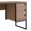 Ver imagem 4 de Escrivaninha Mesa para Computador 120cm com 3 Gavetas F.m002