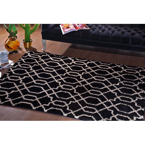 Tapete Sala Quarto Art 1,50x2,00 Preto des 14 Antider