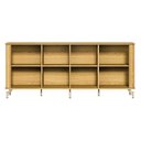 Ver imagem 5 de Buffet Neon Float 4 Portas 100% MDF com Vidro Reflecta e LED Carvalho