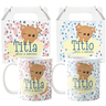 Kit 2 Canecas Presente Para Revelar Gravidez Titio E Titia - 1
