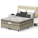 Ver imagem 2 de Conjunto Box Queen Mola Ensacada Prodormir Outback New Marrom